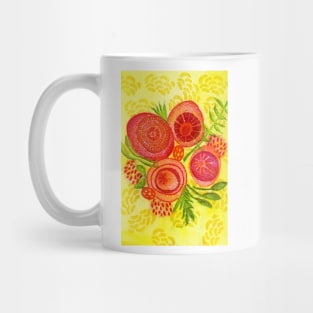 A Flower Arrangement Mug